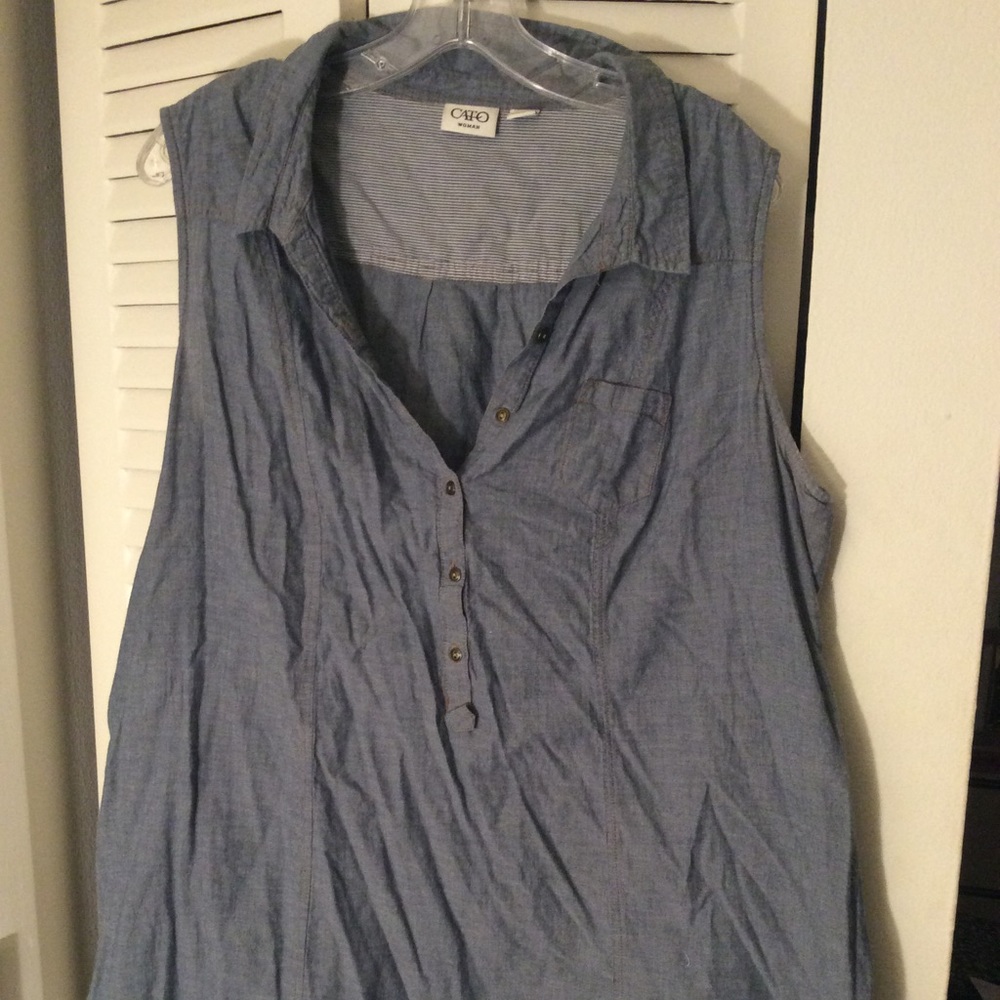 Denim Summer Top